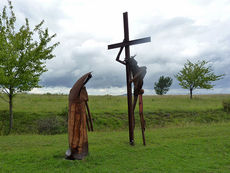 Sankt Crescentius on Tour in der Rhön (Foto: Karl-Franz Thiede)